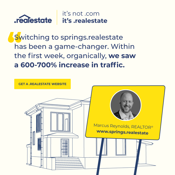 Increase Your Leads with .realestate