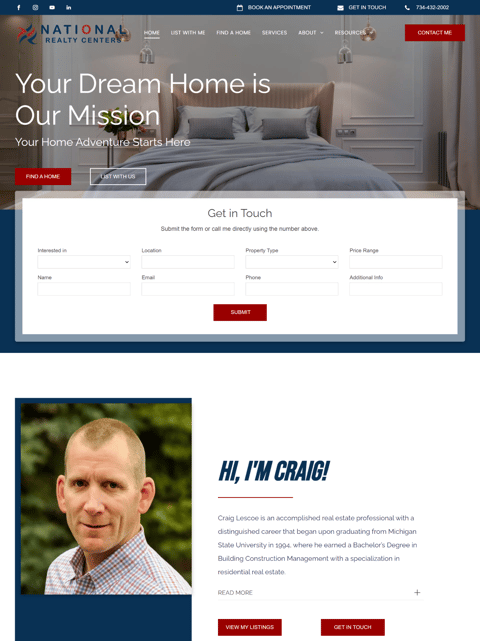  National Realty Centers Premium Website